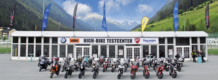 Motorrad-Gipfeltreffen in Ischgl