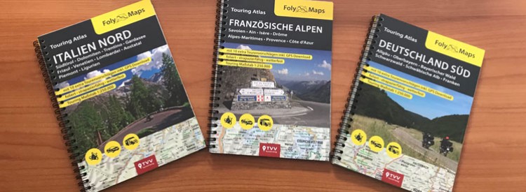 Neues für die Tourenplanung: Folymaps Touring Atlas
