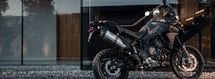 Der Name ist 900, Tiger 900 – jetzt als James Bond Limited-Edition